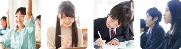 志望校に合わせた問題が選べるよ！